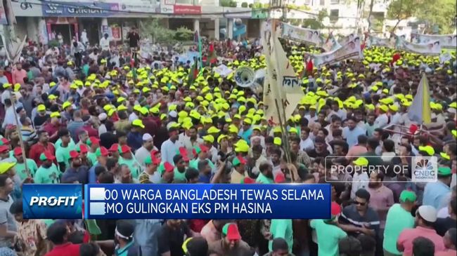 Video: 1.500 Warga Bangladesh Tewas Dalam Demo Gulingkan Eks PM Hasina