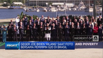 Video: Geger! Joe Biden 'Hilang' Saat Foto Bersama Pemimpin G20 Brasil