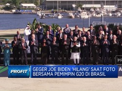 Video: Geger! Joe Biden 'Hilang' Saat Foto Bersama Pemimpin G20 Brasil