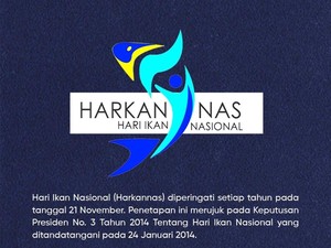 Hari Ikan Nasional 21 November 2024: Logo dan Makna Filosofinya