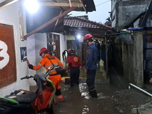 Sungai Ciheuleut Bogor Meluap: 35 Rumah Terendam, 3 Jebol Diterjang Banjir