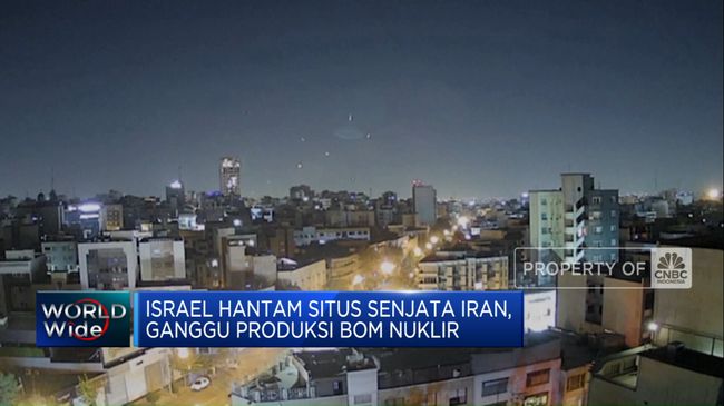 Video: Israel Hantam Situs Senjata Iran, Ganggu Produksi Bom Nuklir