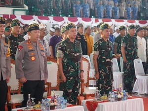 Panglima TNI dan Kapolri Hadiri Doa Bersama Lintas Agama Jelang Pilkada