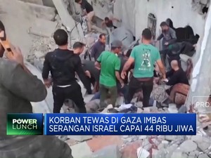 Video: Korban Tewas di Gaza Imbas Serangan Israel Capai 44 Ribu Jiwa