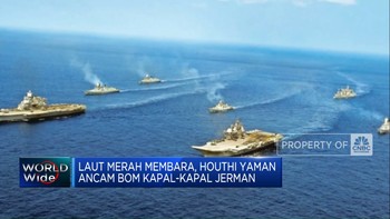 Video: Laut Merah Membara, Houthi Yaman Ancam Bom Kapal-Kapal Jerman