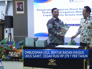 Video: Cegah Kerugian Negara, Ombudsman Usul Bentuk Badan Khusus Sawit