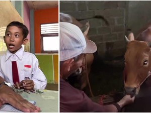 Pak Ribut Debat dengan Siswanya soal Sapi Makan Martabak Viral, Ini Buktinya