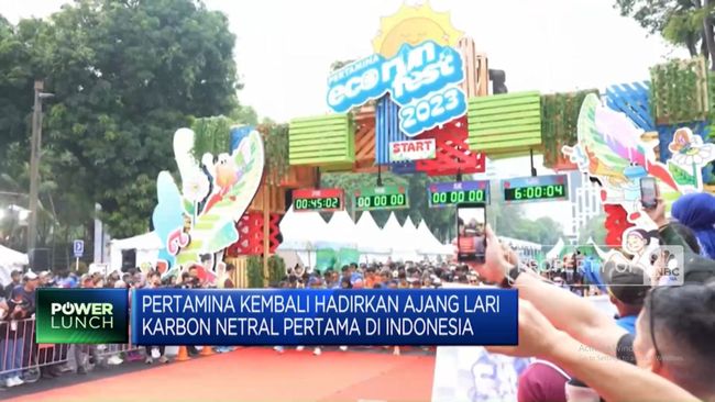 Video: Pertamina Hadirkan Ajang Lari Karbon Netral Pertama di RI