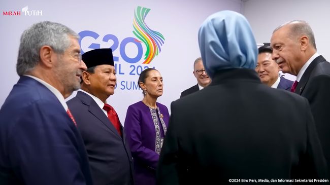 Sesi Ketiga KTT G20 Brasil, Prabowo Tegaskan Komitmen Transisi Energi