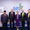 Momen Akrab Prabowo Bareng Erdogan, Sheinbaum, Yoon Suk Yeol di Brasil