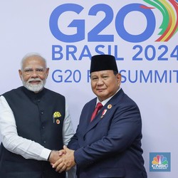 Prabowo Minta PM India Kirim Guru buat Pendidikan Kesehatan di RI