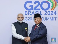 Prabowo Minta PM India Kirim Guru buat Pendidikan Kesehatan di RI