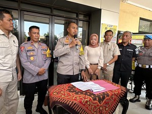 Ortu Pria yang Bentak dan Tantang Duel Polisi di Kediri Minta Maaf