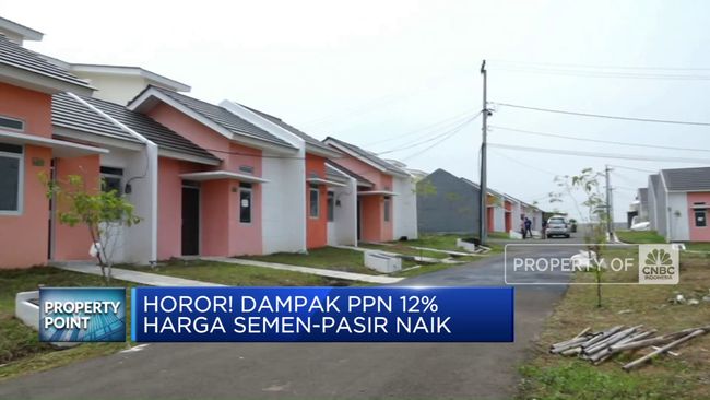 Dampak PPN 12% Bikin Harga Semen-Pasir Naik, Bos Properti Takut Ini