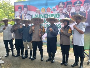 Gugus Tugas Ketahanan Pangan di Sampang Diluncurkan dengan Tanam Jagung