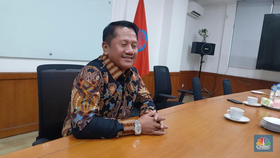 Joko Suranto dalam Ngobrol Bareng Ketum DPP REI di Jakarta, Rabu (20/11/2024). (CNBC Indonesia/Ferry Sandi)