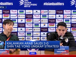 Video: Kalahkan Arab Saudi 2-0, Shin Tae Yong Ungkap Strategi