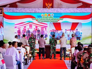 Kapolda Laporkan Rangkaian Program Ketahanan Pangan di Wilayah Sumbar