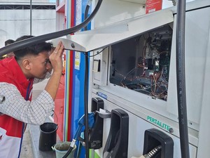 Tingkatkan Pengawasan BBM, Pertamina Lakukan Uji Tera di SPBU Bengkulu