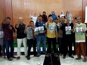 Relawan Anak Abah Blitar Raya Deklarasi Dukung Risma-Gus Hans
