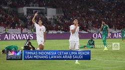 Video: Timnas Indonesia Cetak Lima Rekor Usai Menang Lawan Arab Saudi