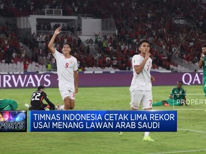 Video: Timnas Indonesia Cetak Lima Rekor Usai Menang Lawan Arab Saudi