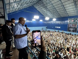 Andre Rosiade Kampanyekan Erman-Heldo, Janjikan Air Bersih dan Renovasi Pasar