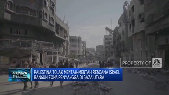 Video: Palestina Tolak Rencana Israel Bangun Zona Penyangga di Gaza