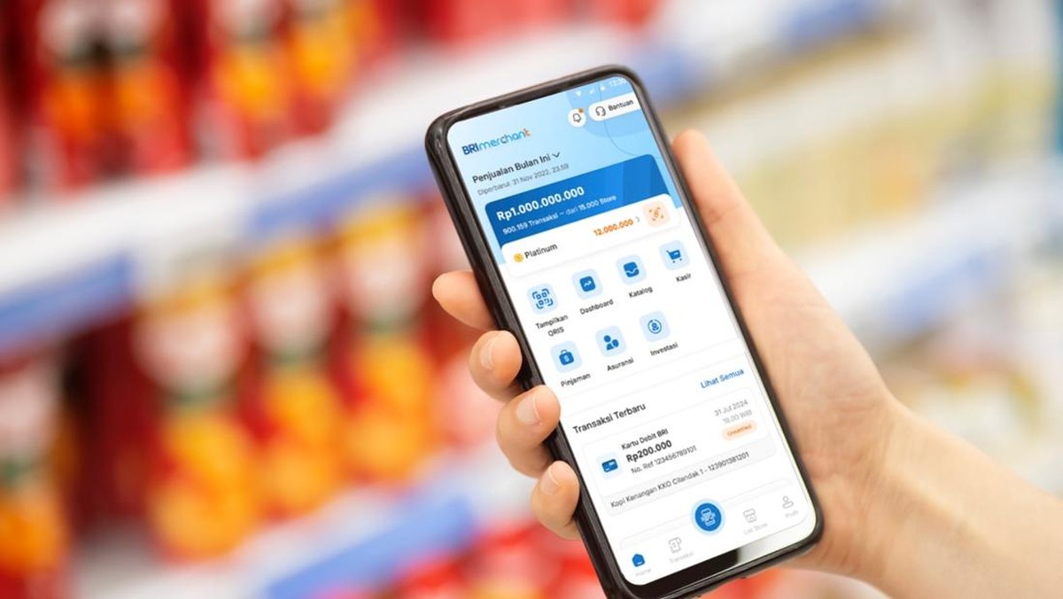 BRIMerchant: Pelaku Usaha Kini Bisa Tarik Dana 4 Kali Sehari!