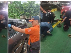Detik-detik Penangkapan 2 Bandit Pecah Kaca Mobil di Lampung, Curi Rp 60 Juta