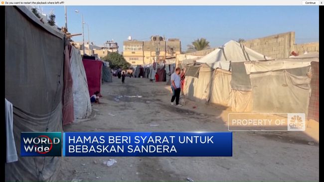 Video: Hamas Beri Syarat Ini Untuk Bebaskan Sandera Israel