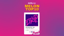 DRIP BABYMONSTER Debut di Melon Top 100