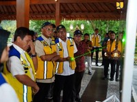 Kawal Swasembada Pangan, Menteri Hanggodo Cek Irigasi Sampai Bendungan