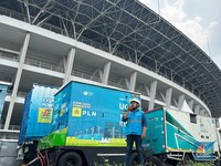 PLN Sukses Hadirkan Listrik Tanpa Kedip di Laga Indonesia - Arab Saudi