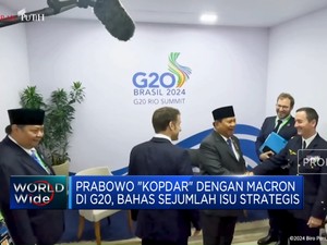 Video: Momen Pertemuan Bilateral Prabowo dan Macron di KTT G20