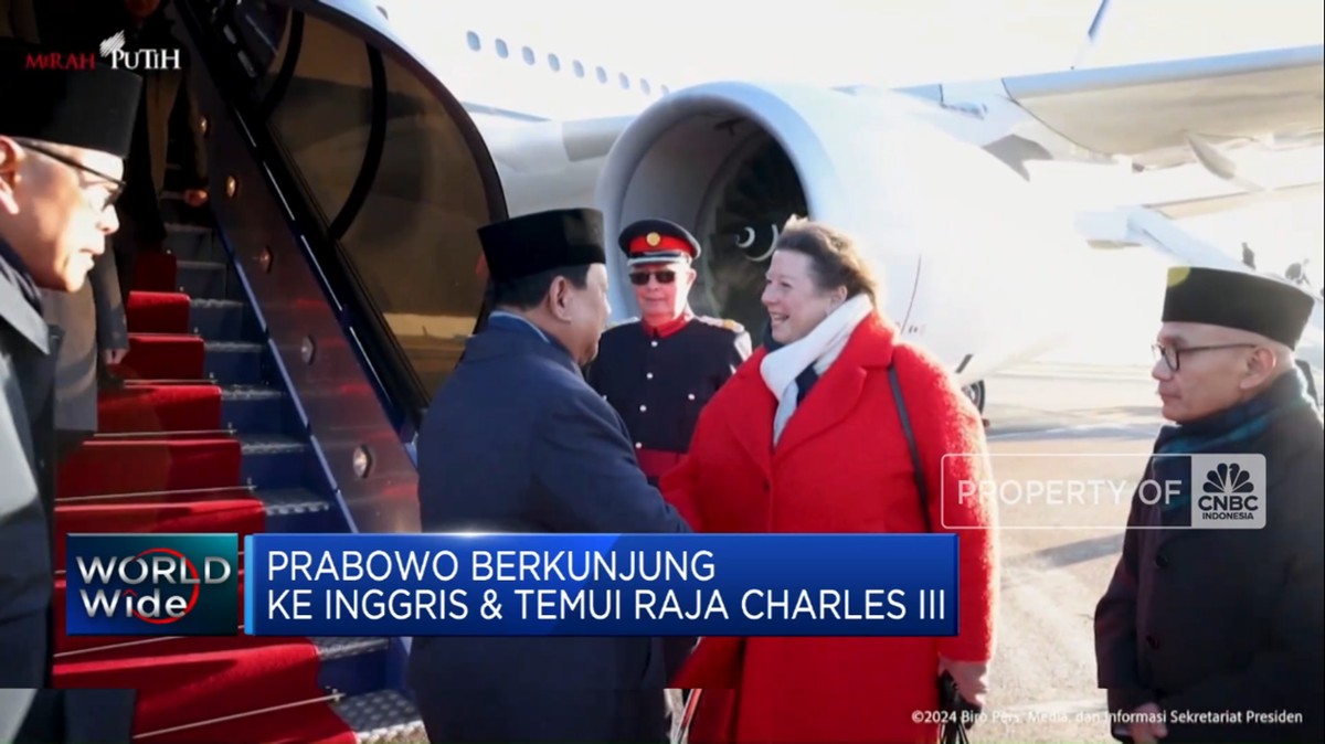 Prabowo di Inggris: Momen Langka Bertemu Raja Charles III!