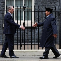 Potret Prabowo di Inggris, Bertemu Raja Charles dan PM Keir Starmer