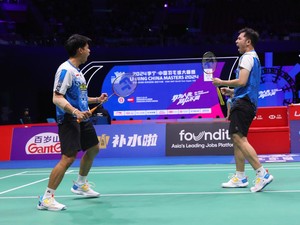 Sabar/Reza Vs Jin/Seo, Siapa Juara Ganda Putra China Masters 2024?