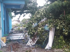 4 Sekolah di Klaten Rusak Imbas Hujan-Angin Tadi Sore