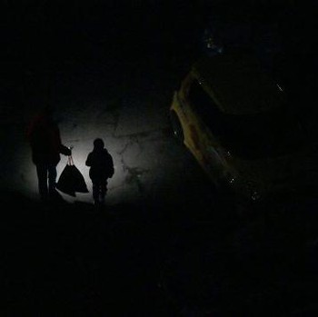 Bak Kota Mati, Potret Kota Ukraina Gelap Gulita Tak Punya Listrik