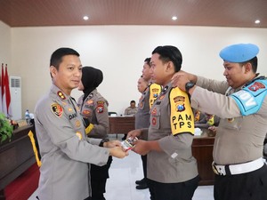 226 Personel Pengamanan TPS di Mojokerto Diminta Mitigasi Kerawanan