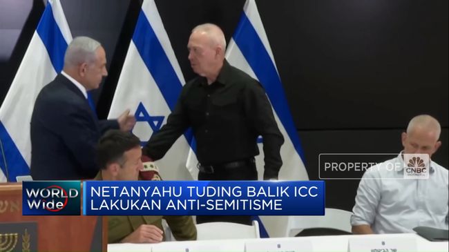 Video: Netanyahu Tuding Balik ICC Lakukan Anti-Semitisme