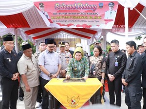 Bupati Serang Resmikan Jembatan Luwung Semut Kragilan