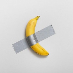 Karya Seni Viral Pisang Ditempel di Dinding Terjual Rp98 Miliar