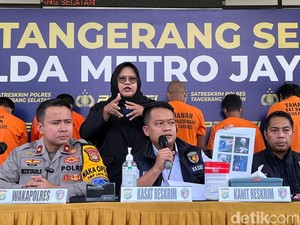 17 Pencuri Motor Ditangkap di Tangsel, Beraksi di Parkir Kampus-Minimarket