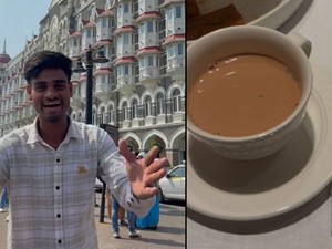 Pria Ini Nikmati Afternoon Tea Rp 400.000 Impiannya di Hotel Taj Mumbai