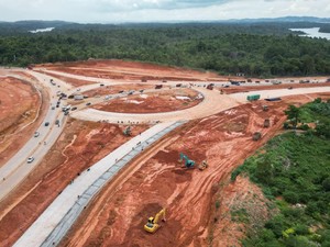 Progres 87%, BP Batam Targetkan Bundaran Punggur Tuntas Akhir 2024