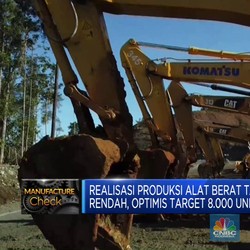 Video: Realisasi Produksi Alat Berat Tahun Ini Lebih Rendah
