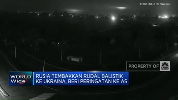 Video: Rusia Tembakan Rudal Balistik Ke Ukraina, Beri Peringatan AS