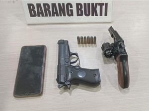 Ini Senpi Digunakan Komplotan Culik Remaja di Labura